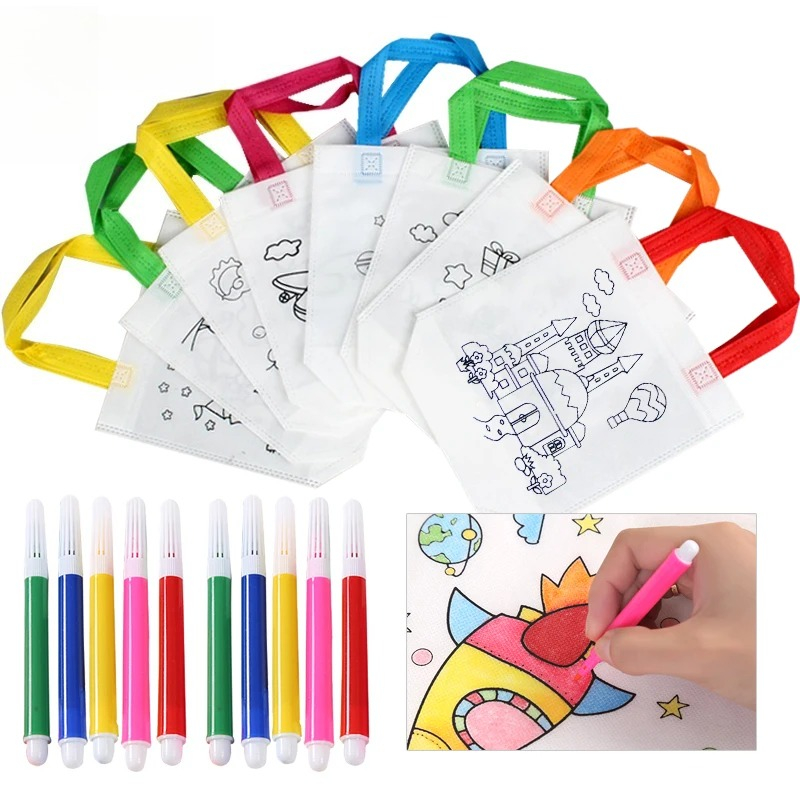 Art Craft 4 Years Old - 20 Peças de Marcadores para Colorir