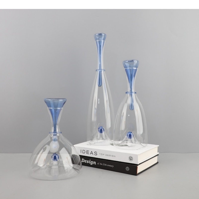 Art Craft Restaurant - Decantador de vidro simples e transparente,