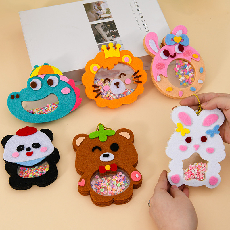 Art Craft 4 Years Old - Diy animal shake pingente arte artesanato
