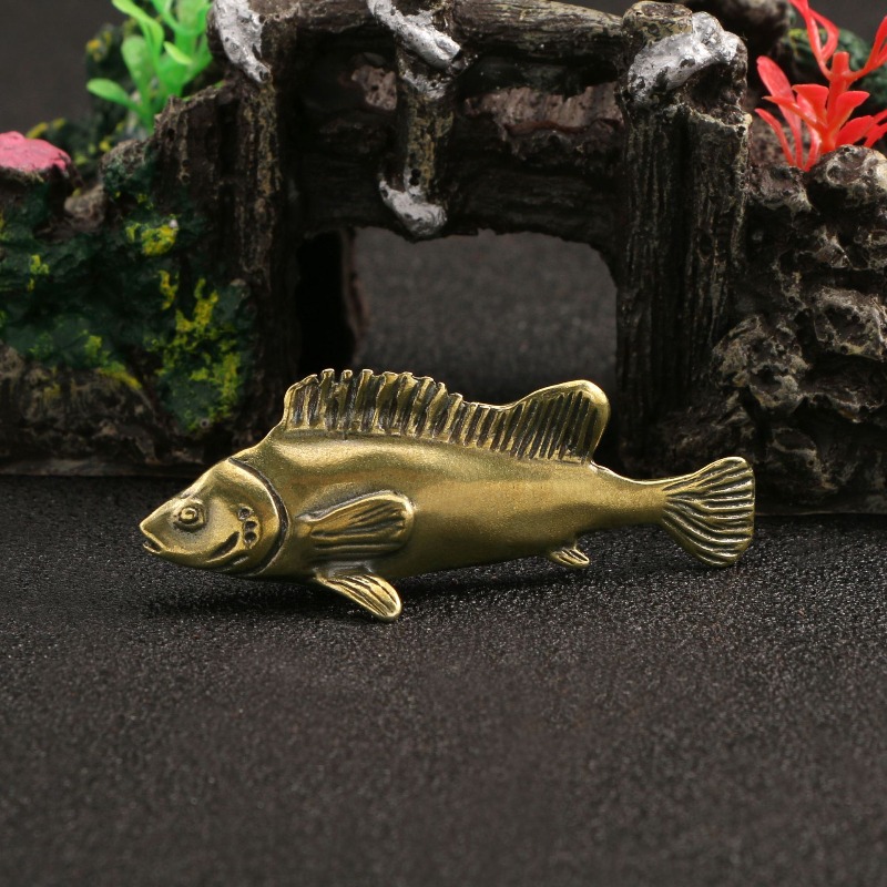Art Craft New Year - 1 pc ornamento de peixe de
