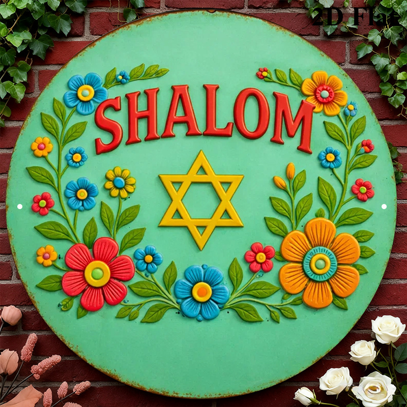Art & Craft Village Pondicherry - CIFBUY Shalom Star of David Arte