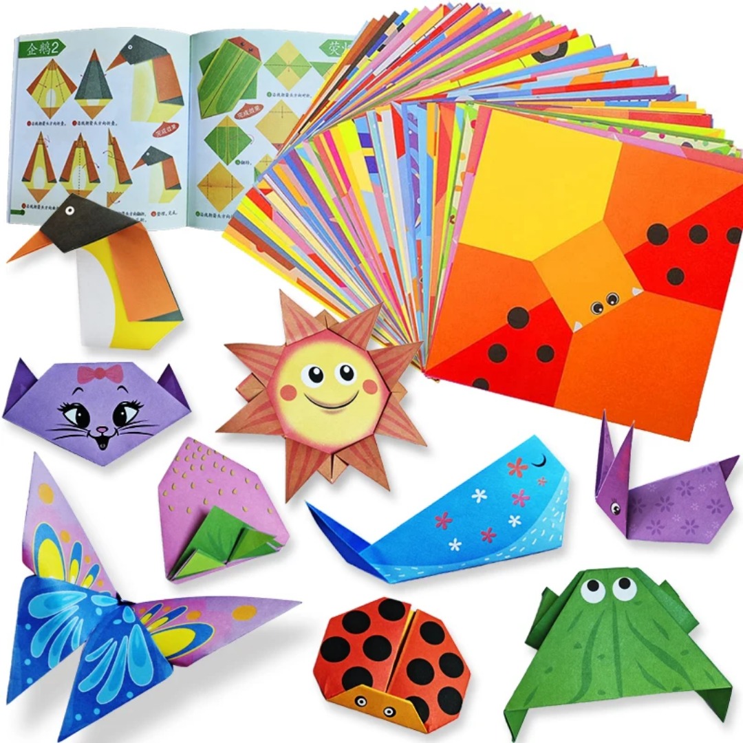 Art Craft 4 Years Old - Novo Kit de Origami com 30