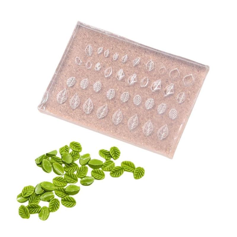 Molde 3D de silicone para deco - Art Craft With Leaves avaliação e preço