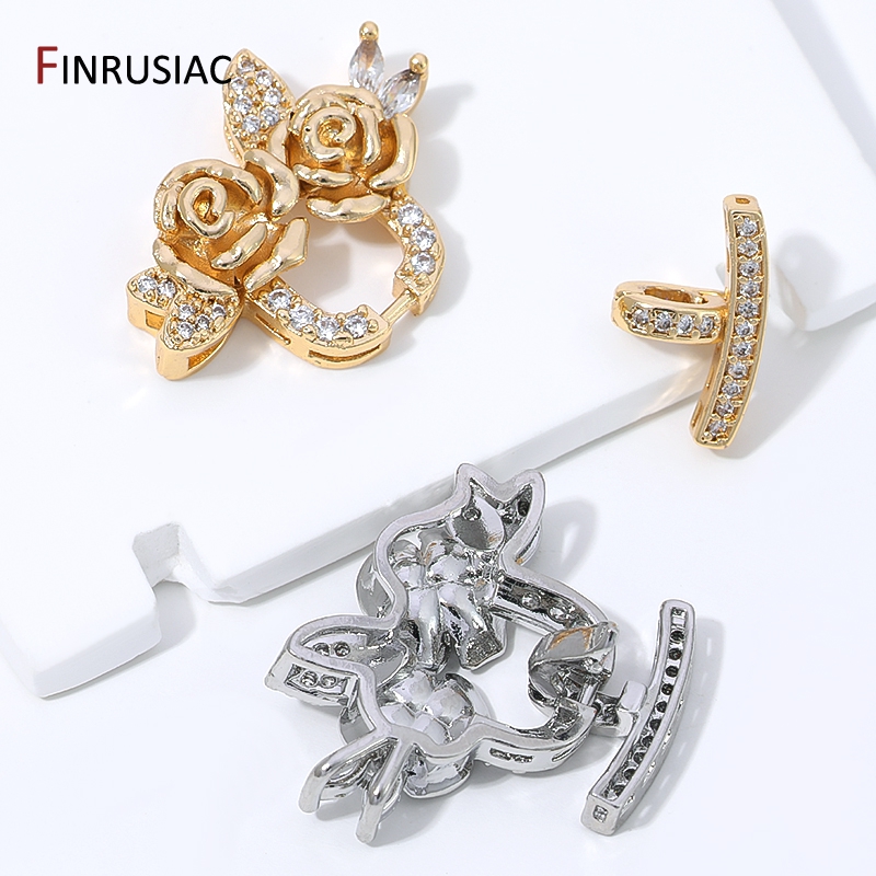 Fechos de Flor de Zircônia em  - Art Craft Making avaliação e preço