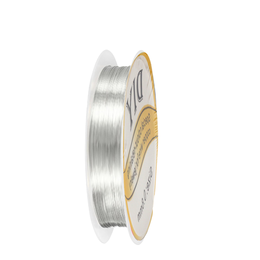 1 rolo de fio de cobre pratead - Art Craft Wire avaliação e preço