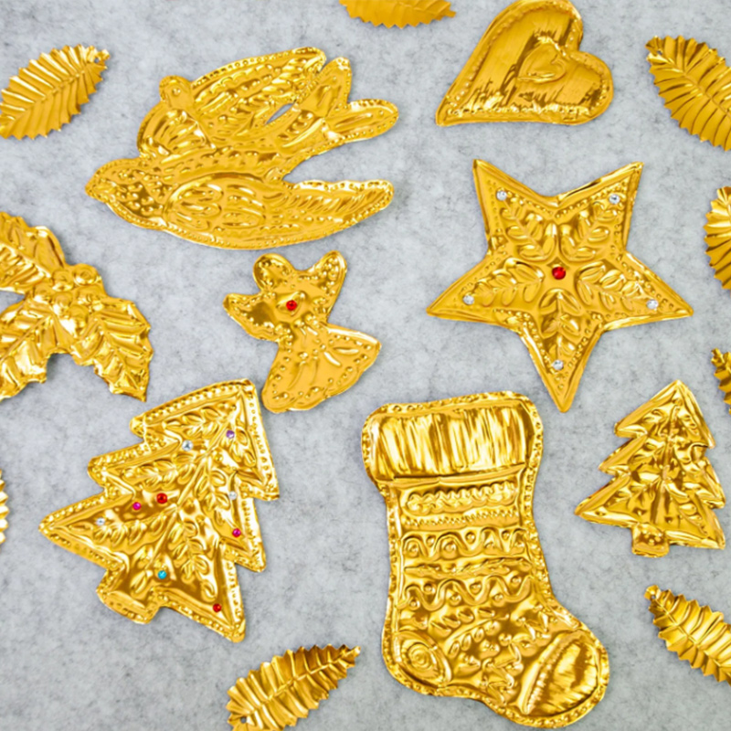 Diy folha de ouro arte alívio  - Art Craft With Paper avaliação e preço