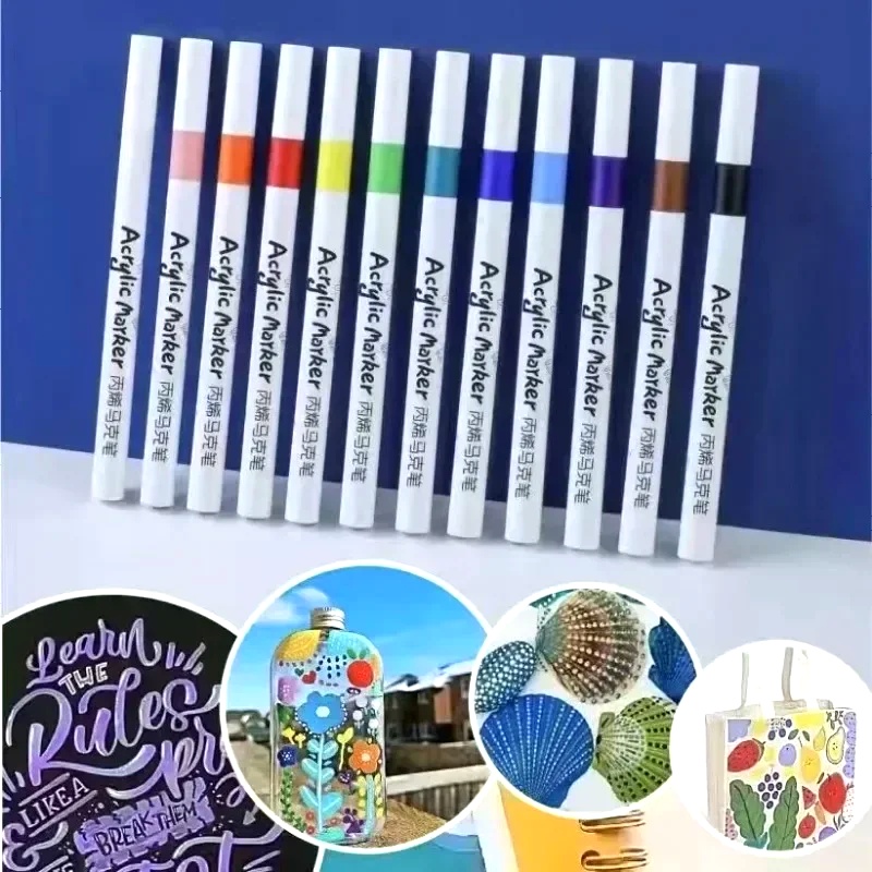 Conjunto de canetas acrílicas  - Art Craft 4 Years Old avaliação e preço