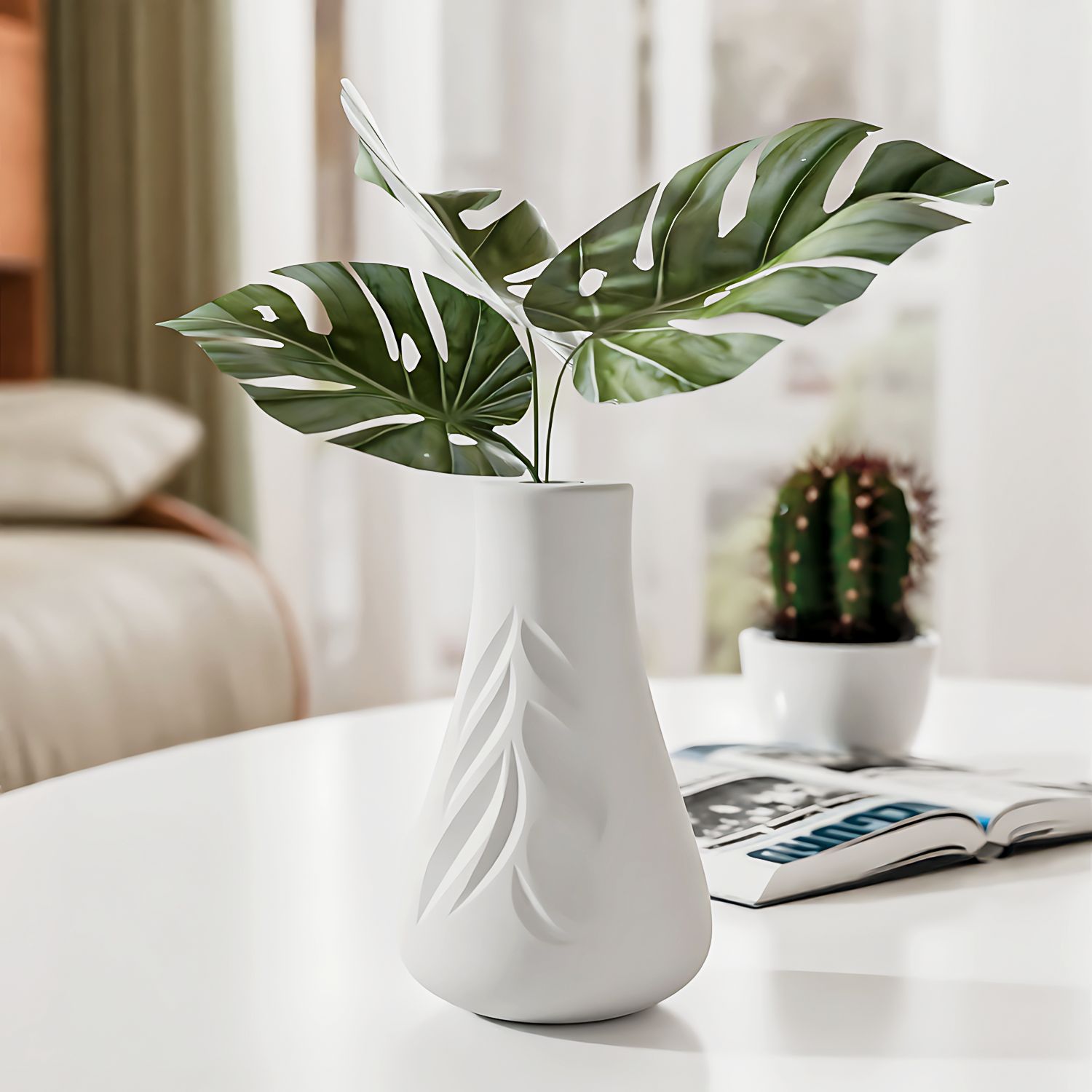 Molde de silicone para vaso de - Art Craft With Leaves avaliação e preço