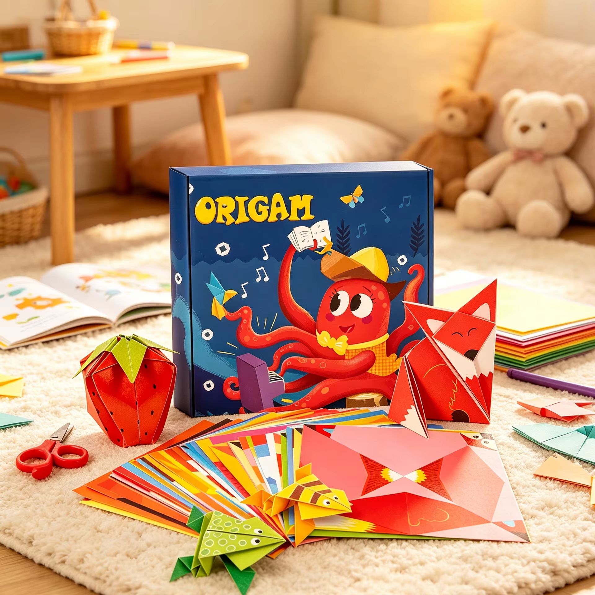 Papel de Origami de Animais em - Art Craft 4 Years Old avaliação e preço