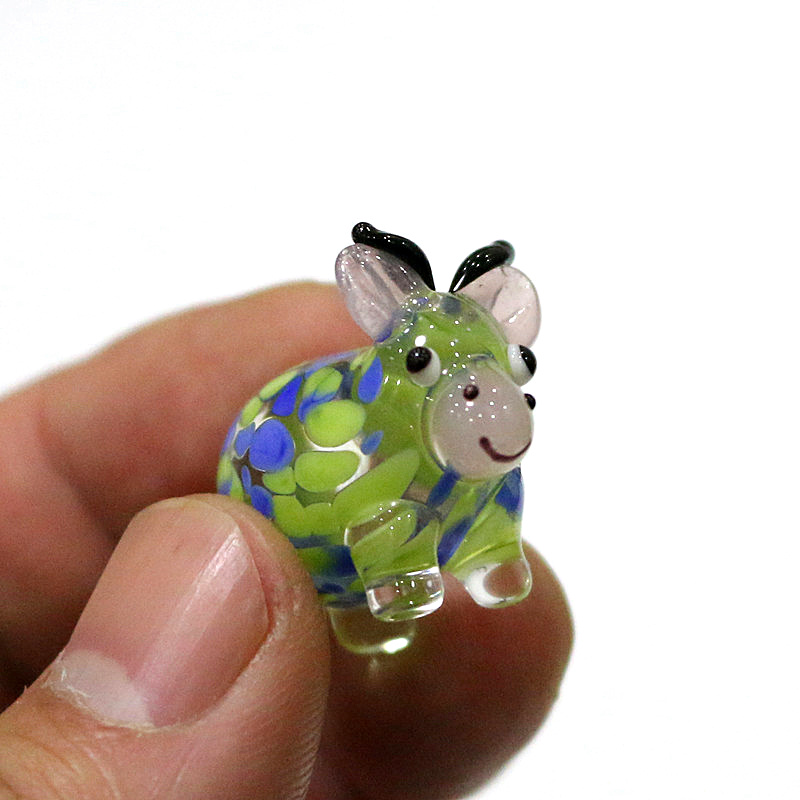Miniaturas de Touro de Vidro F - Art Craft New Year avaliação e preço