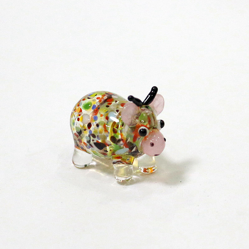 Miniaturas de Touro de Vidro F - Art Craft New Year avaliação e preço