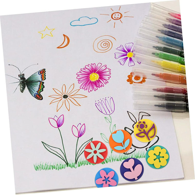 6 pçs/saco selos de espuma par - Art Craft 4 Years Old avaliação e preço