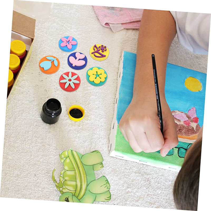 6 pçs/saco selos de espuma par - Art Craft 4 Years Old avaliação e preço