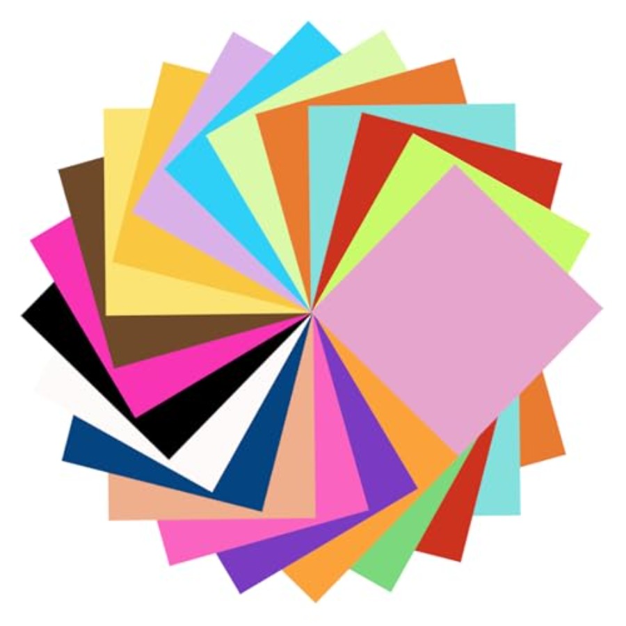 Papel de Origami, 20 Cores, Pa - Art Craft With Paper avaliação e preço