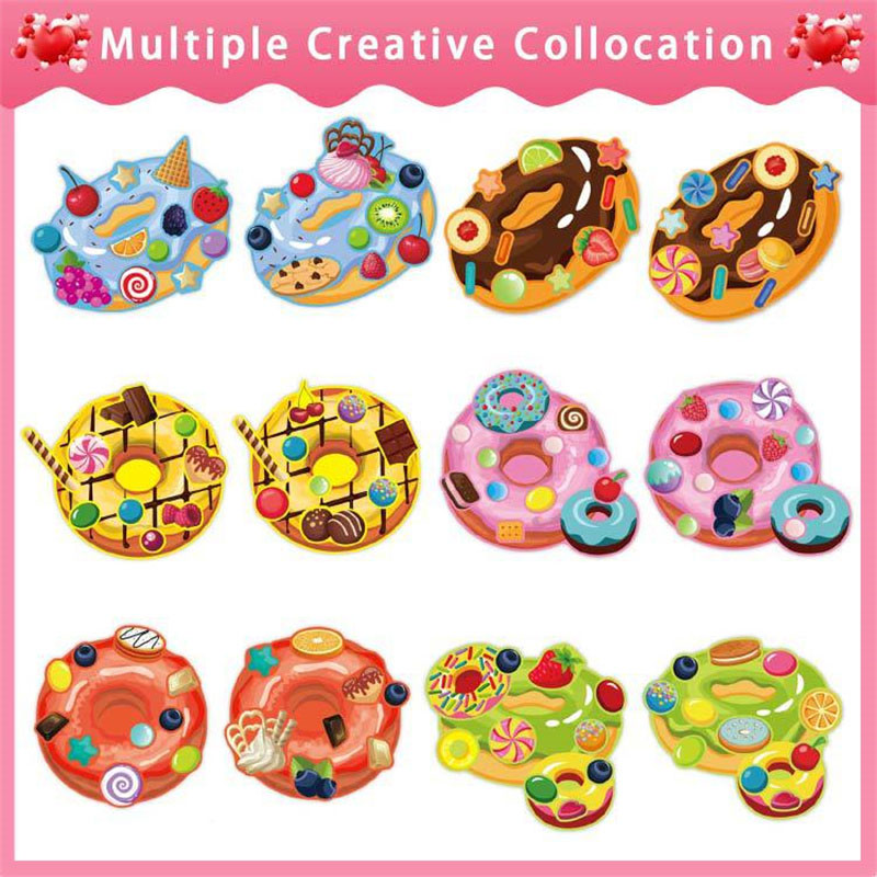 Faça um rosto donut adesivos p - Art Craft 4 Years Old avaliação e preço